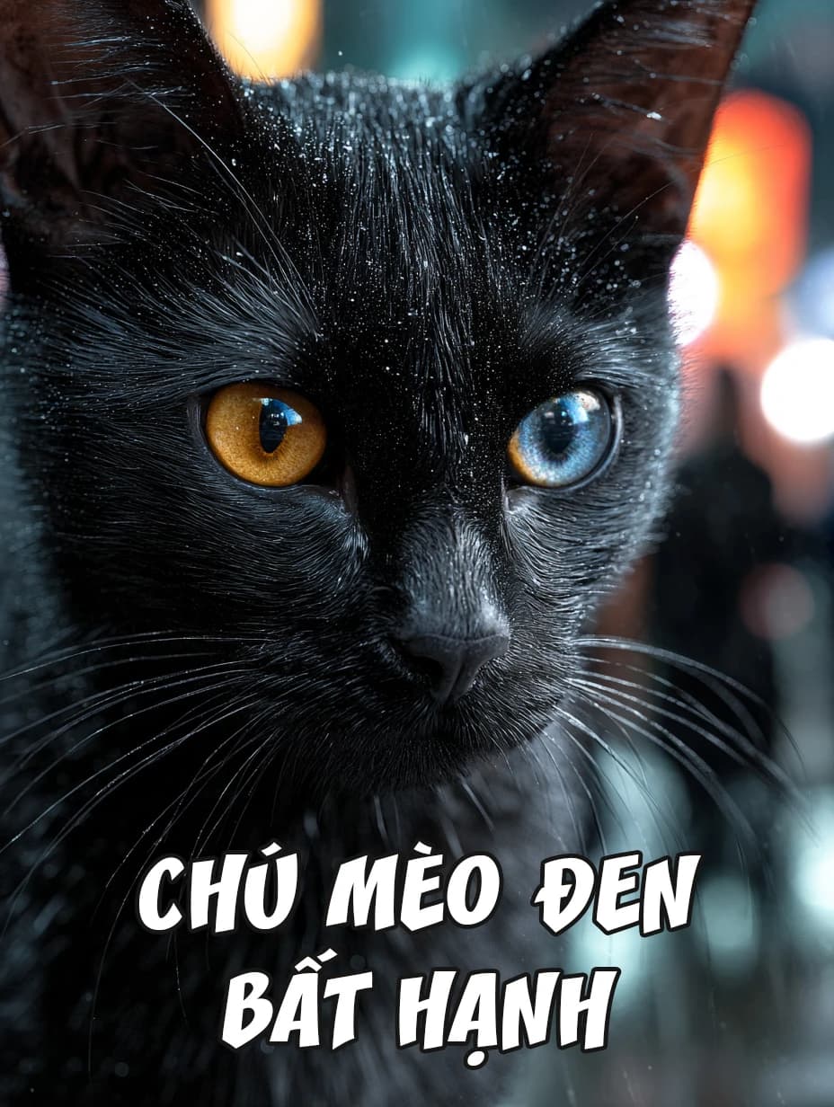 Chú Mèo Đen Bất Hạnh